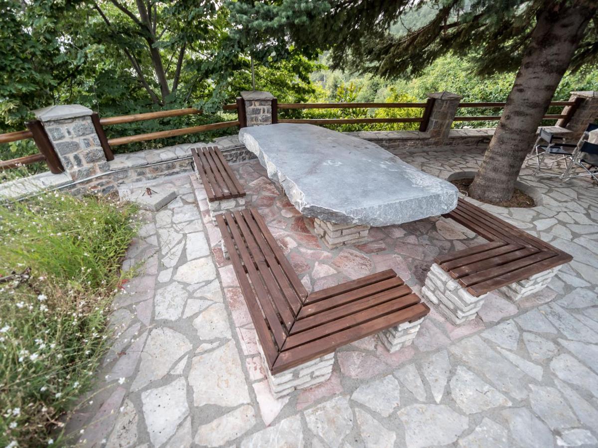 Villa Mylonas Ano Polidhrosos Buitenkant foto