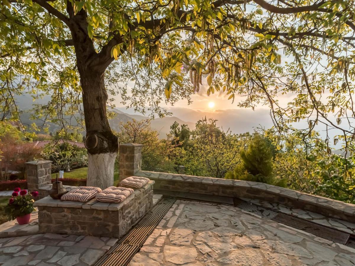 Villa Mylonas Ano Polidhrosos Buitenkant foto